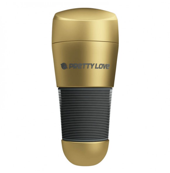 PRETTY LOVE - Kitty Ultra-Simulation 3-Dimensional Vagina Masturbation Cup (Gold) PRETTY LOVE - Kitty Ultra-Simulation 3-Dimensional Vagina Masturbation Cup (Gold)